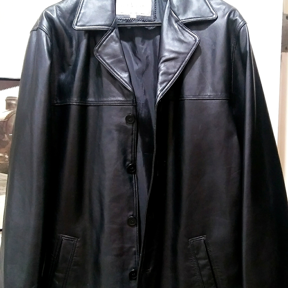 Leather Blazer